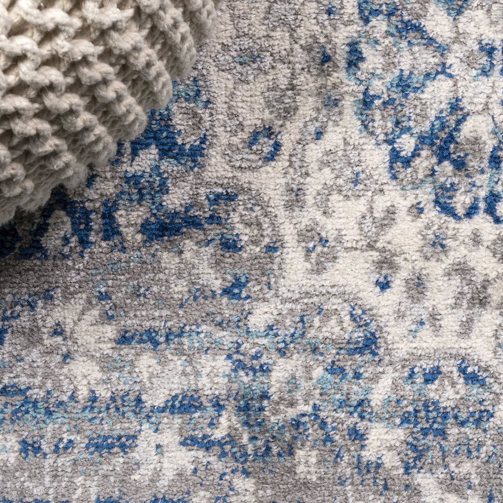 Scala Ornate Bohemian Medallion Area Rug. Picture 6