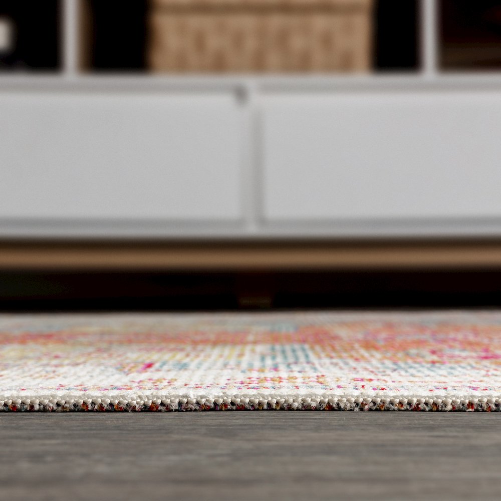 Zafra Vintage Medallion Area Rug. Picture 8
