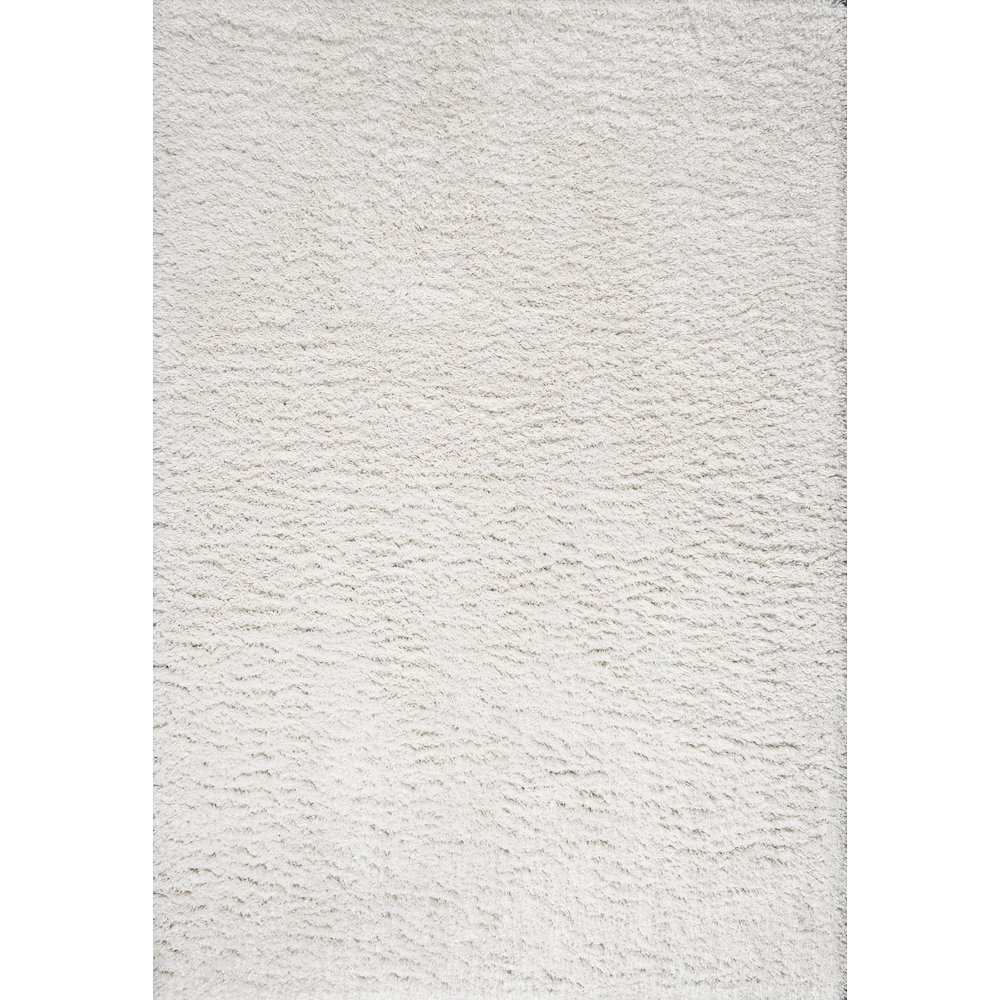 Groovy Solid Shag Area Rug. Picture 1