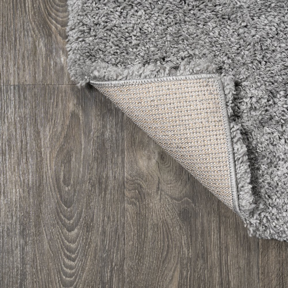 Groovy Solid Shag Area Rug. Picture 3