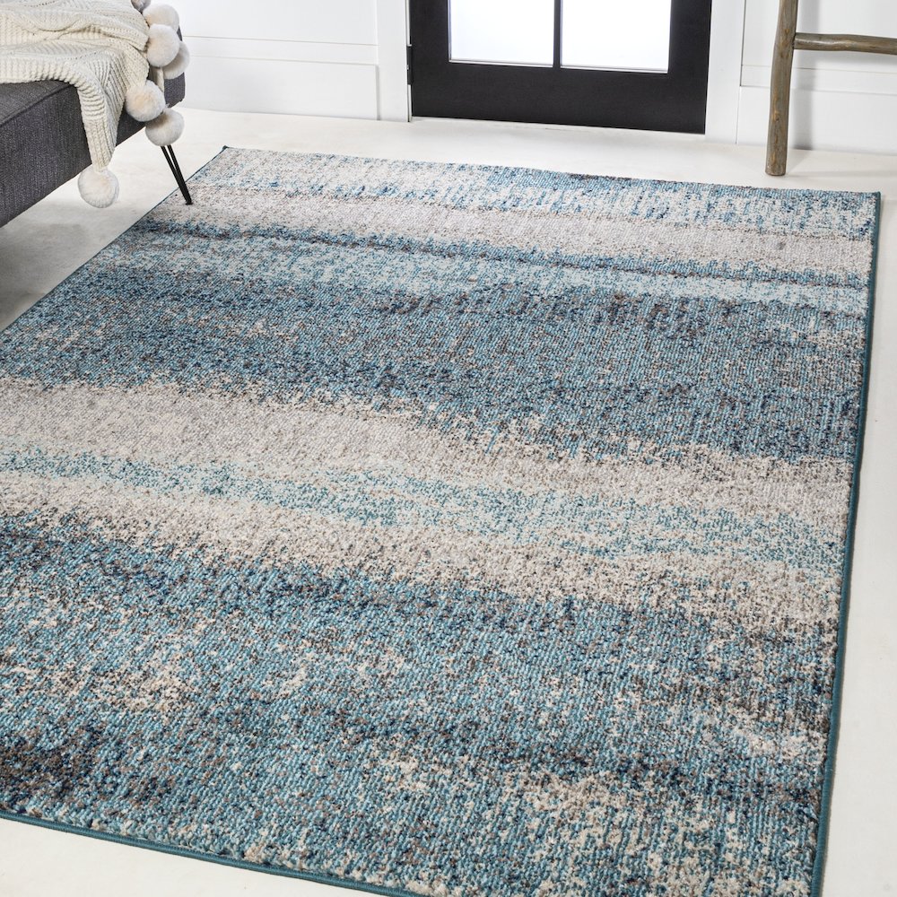 Style Contemporary Pop Modern Abstract Vintage Area Rug. Picture 2