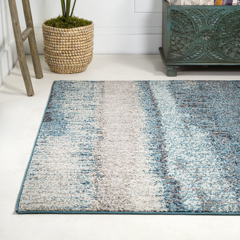 Style Contemporary Pop Modern Abstract Vintage Area Rug. Picture 3