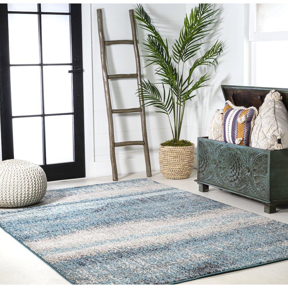 Style Contemporary Pop Modern Abstract Vintage Area Rug. Picture 5