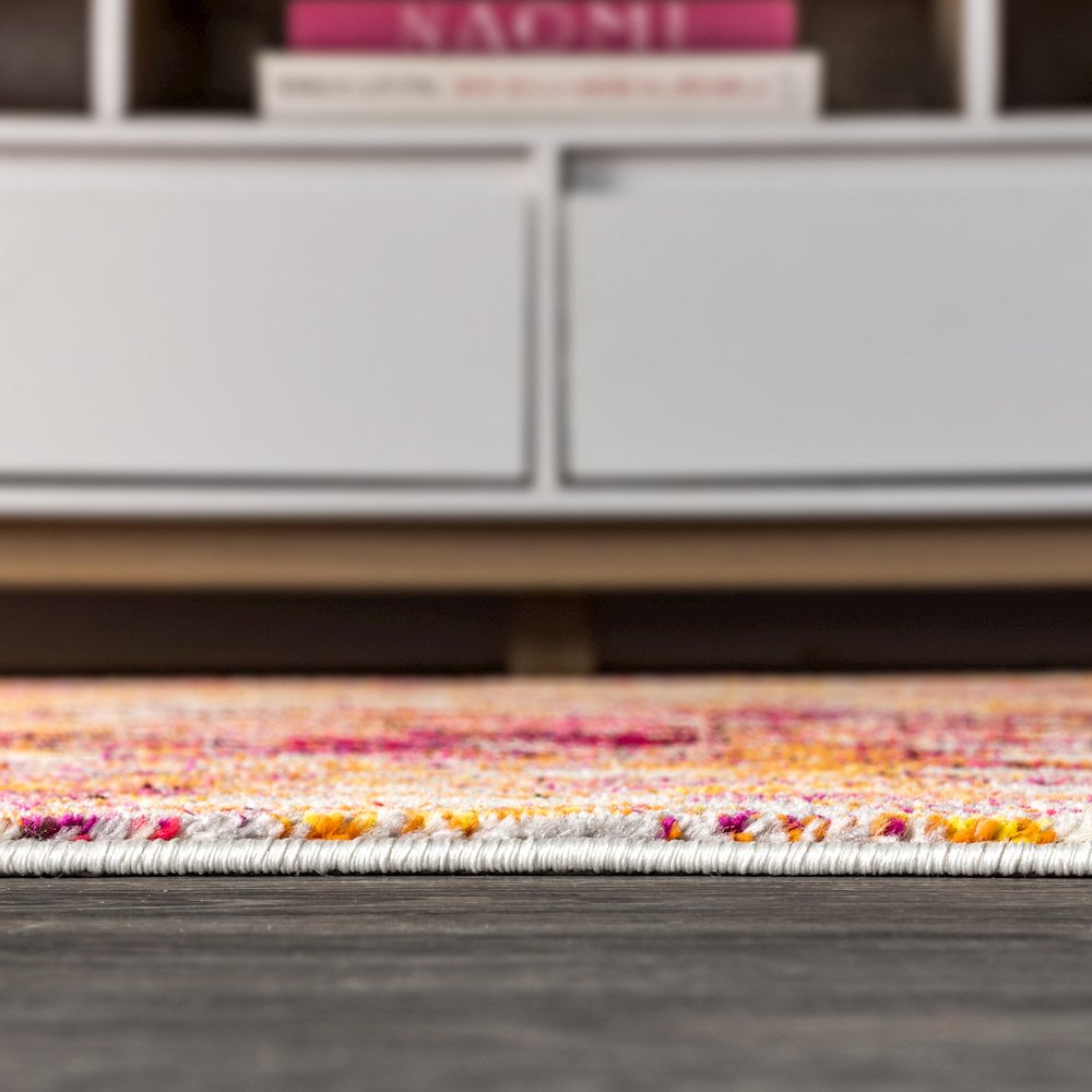 Inspired Contemporary Pop Modern Abstract Area Rug. Picture 9