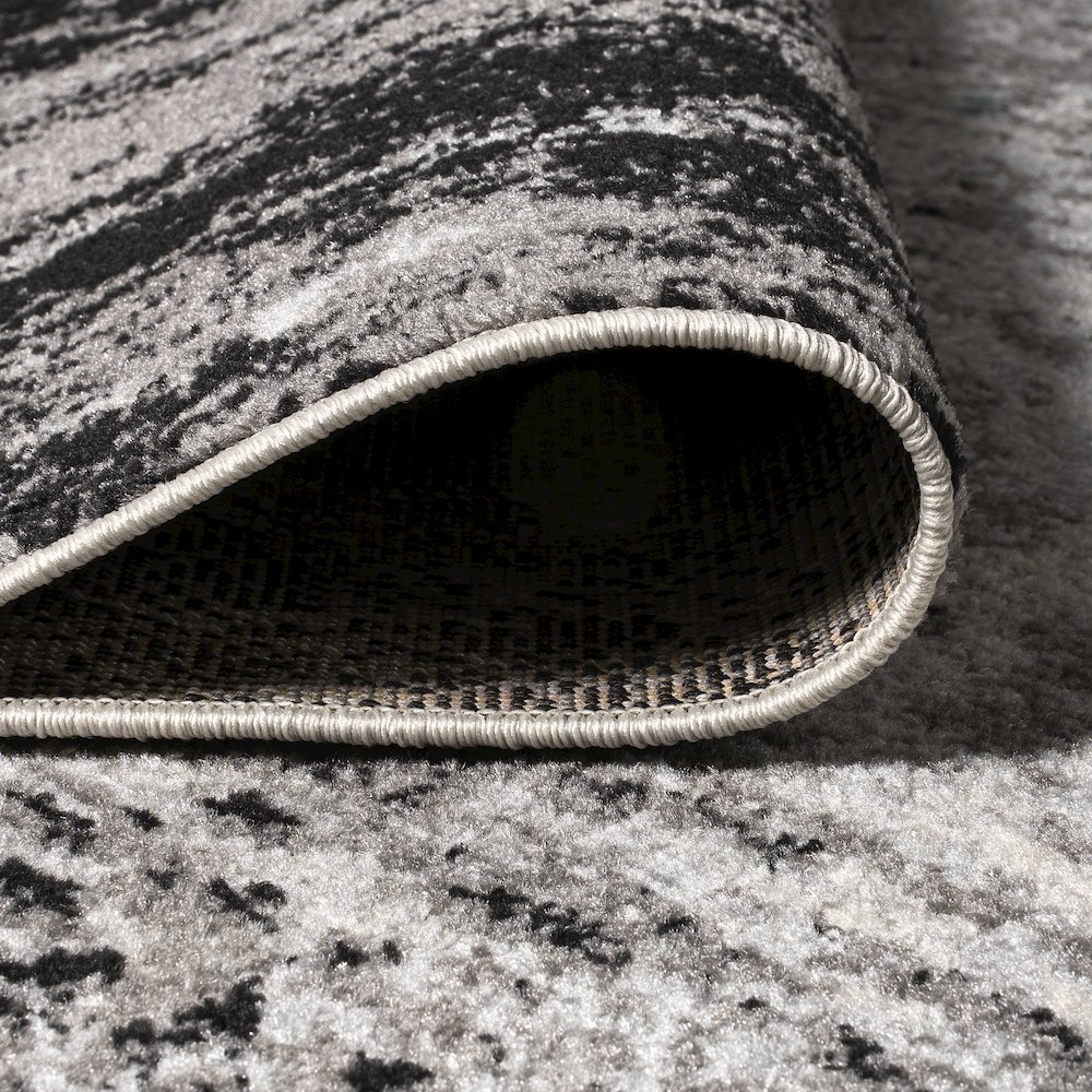 Storm Modern Abstract Area Rug. Picture 9
