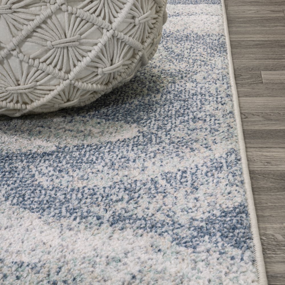 Petalo Abstract Two Tone Modern Area Rug. Picture 8