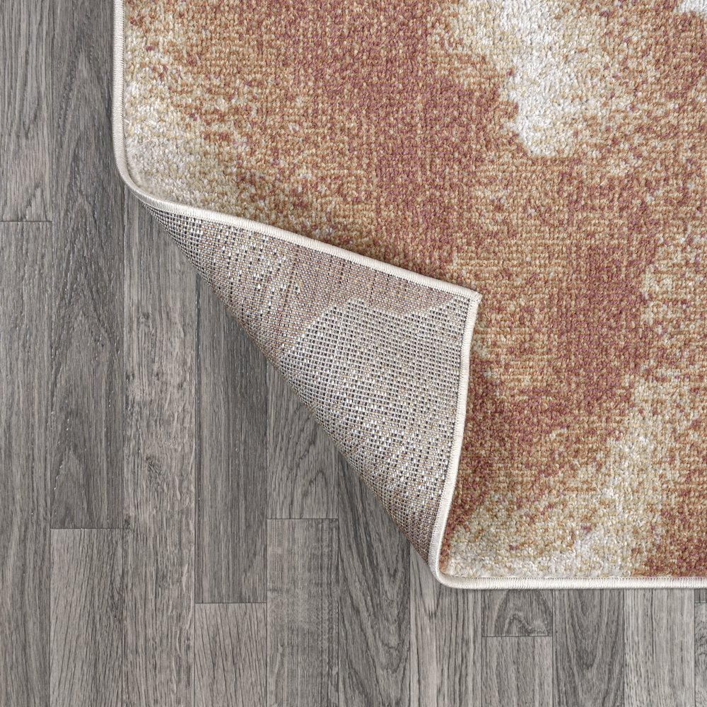Petalo Abstract Two Tone Modern Area Rug. Picture 6