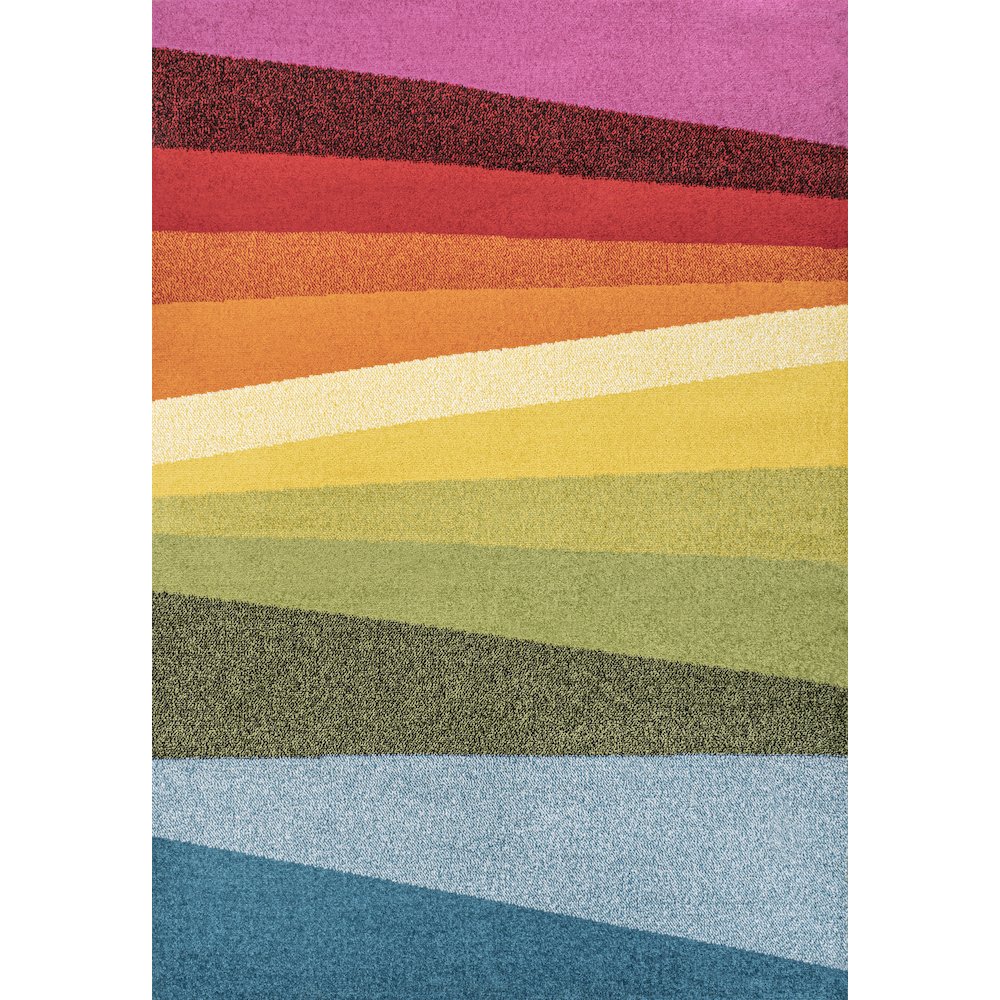Prism Geometric Striped Area Rug. Picture 1