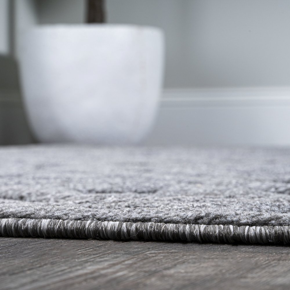 Portmany Neutral Diamond Trellis Indoor/Outdoor Area Rug. Picture 11