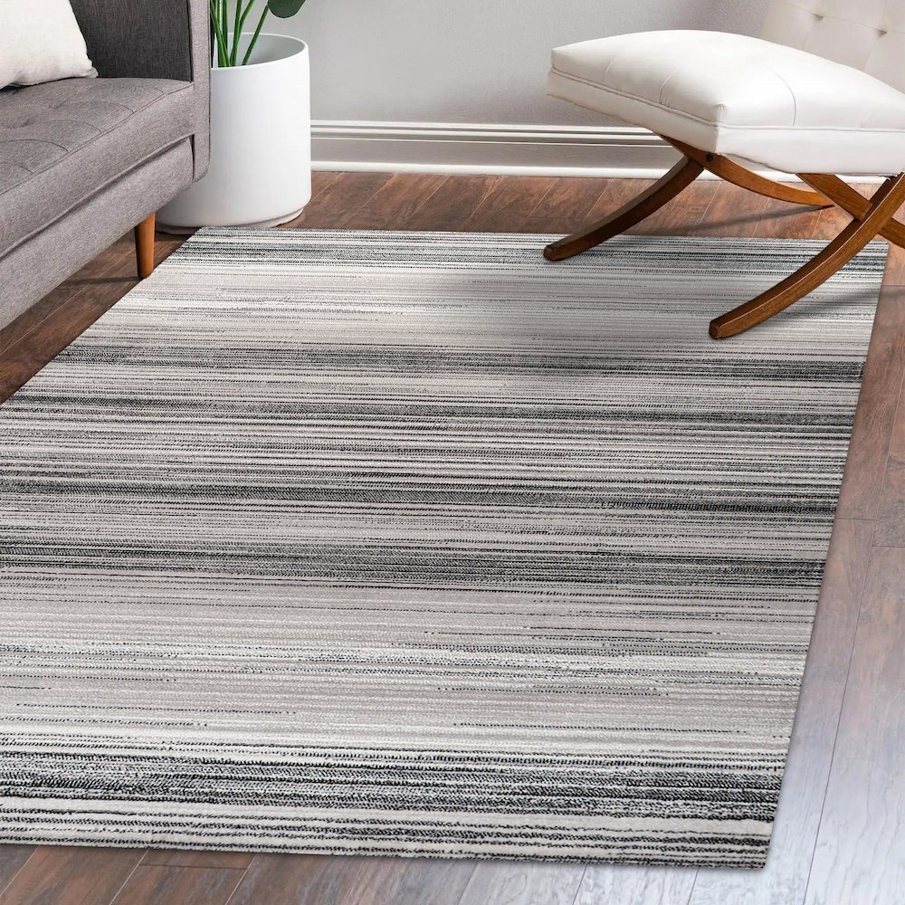 Austin Gradient Striped Area Rug. Picture 10