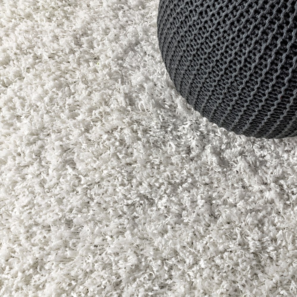 Mercer Shag Plush Tassel Area Rug. Picture 5