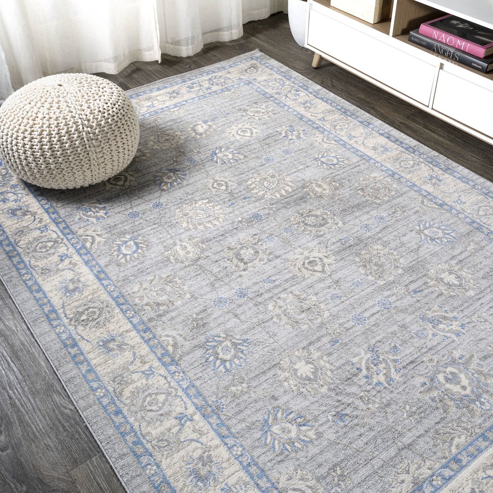 Modern Persian Vintage Moroccan Traditional Area Rug. Picture 4