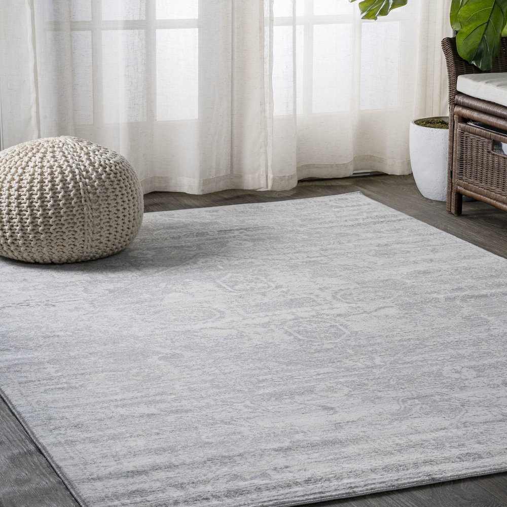 Friv Modern Persian Vintage Medallion Area Rug. Picture 2