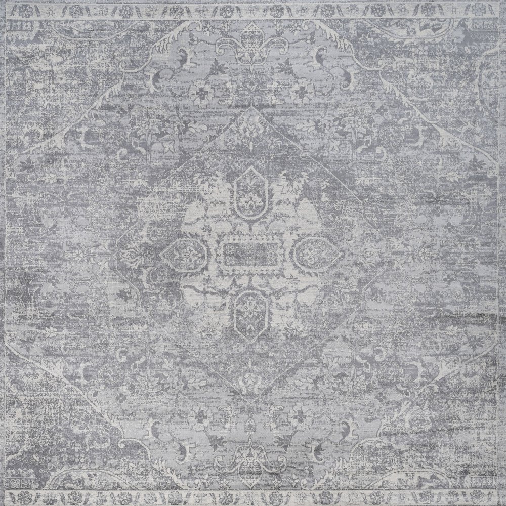 Friv Modern Persian Vintage Medallion Area Rug. Picture 1