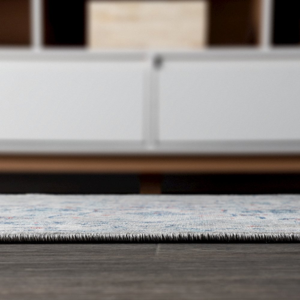 Edison Modern Persian Vintage Medallion Area Rug. Picture 8