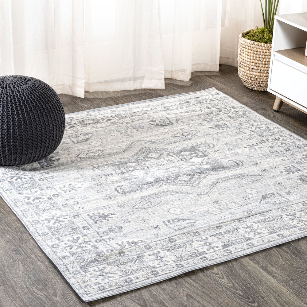 Kasbah Modern Persian Vintage Medallion Area Rug. Picture 2