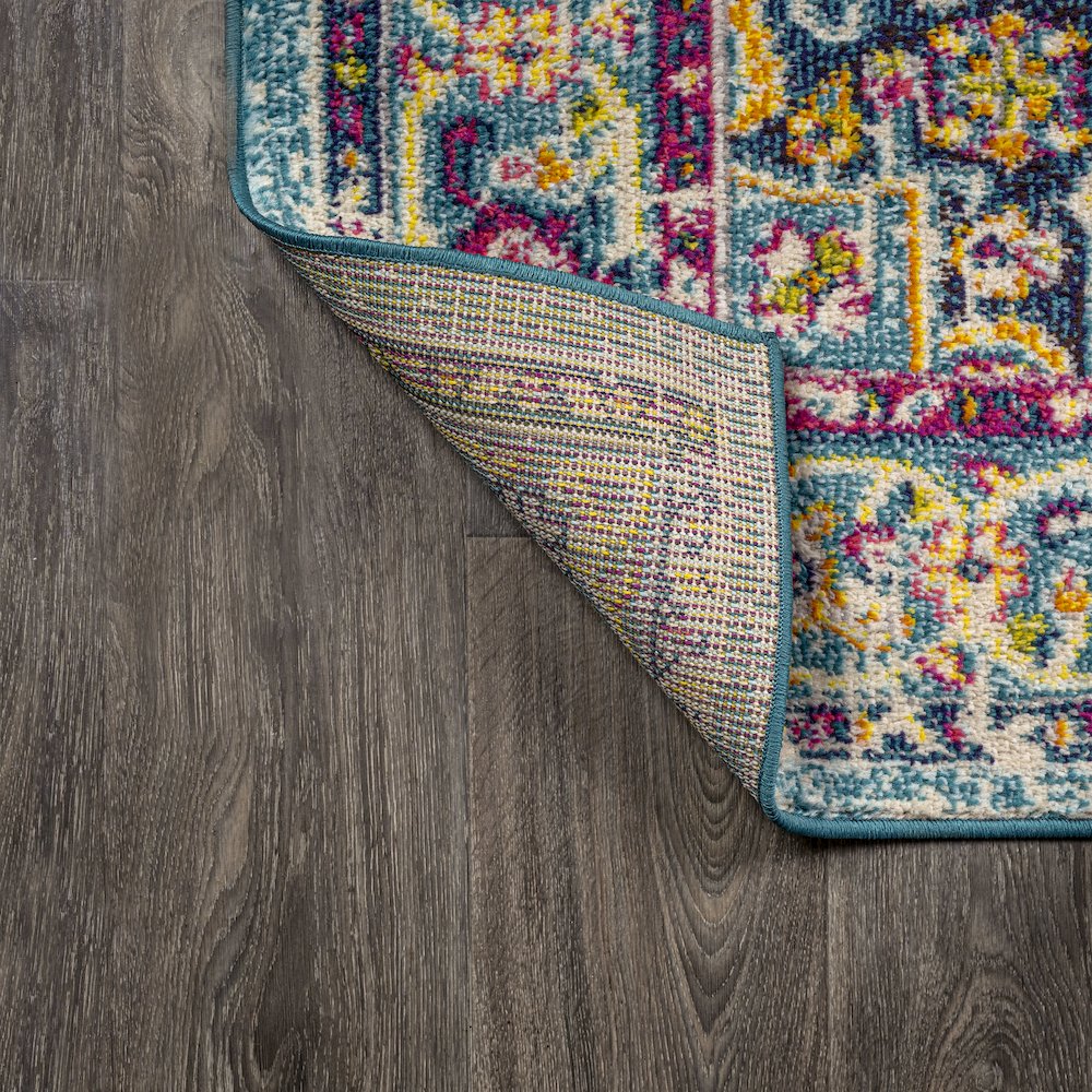 Brooklyn Geometric Medallion Area Rug. Picture 5