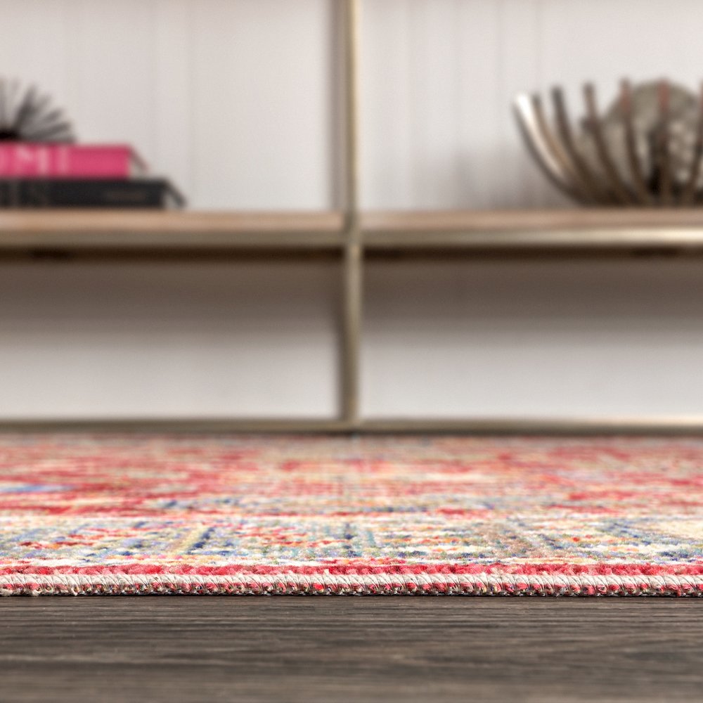 India Flower And Vine Area Rug. Picture 9