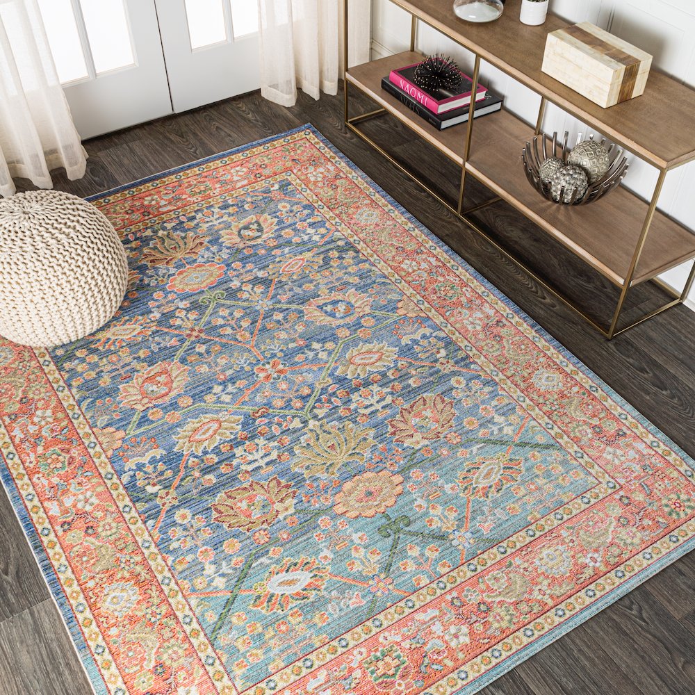 Alba Modern Faded Peshawar Area Rug. Picture 2