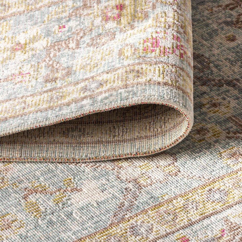 Alba Modern Faded Peshawar Area Rug. Picture 8