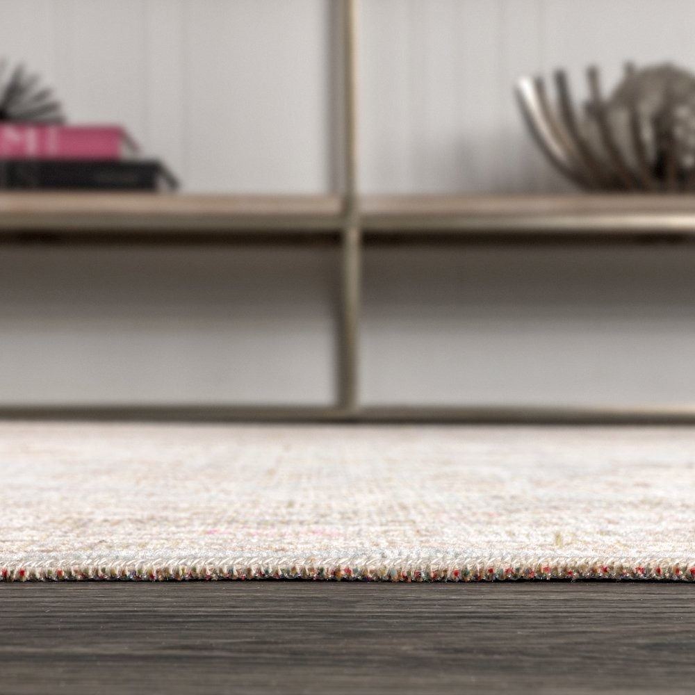 Alba Modern Faded Peshawar Area Rug. Picture 9