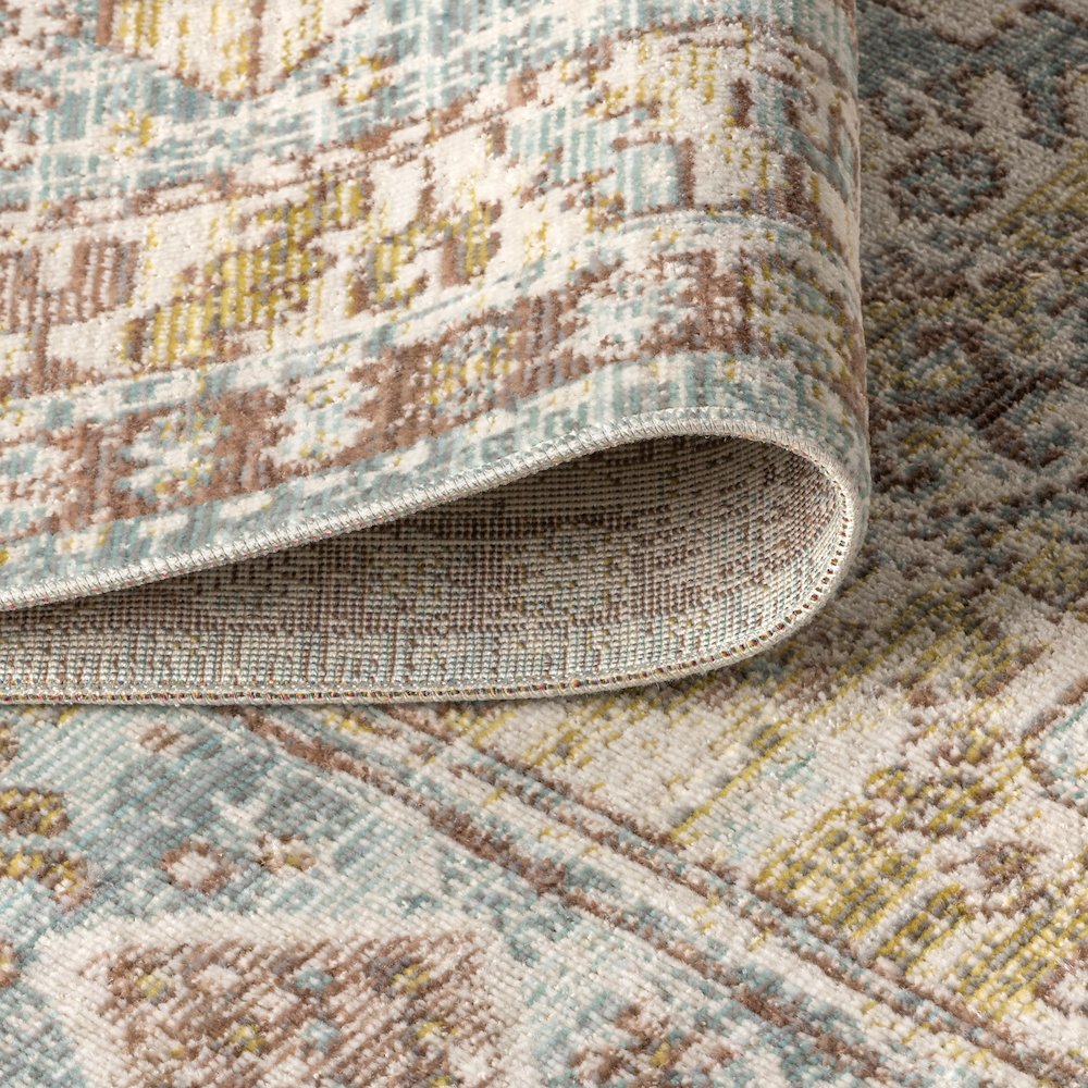 Darija Ornate Geometric Medallion Area Rug. Picture 8