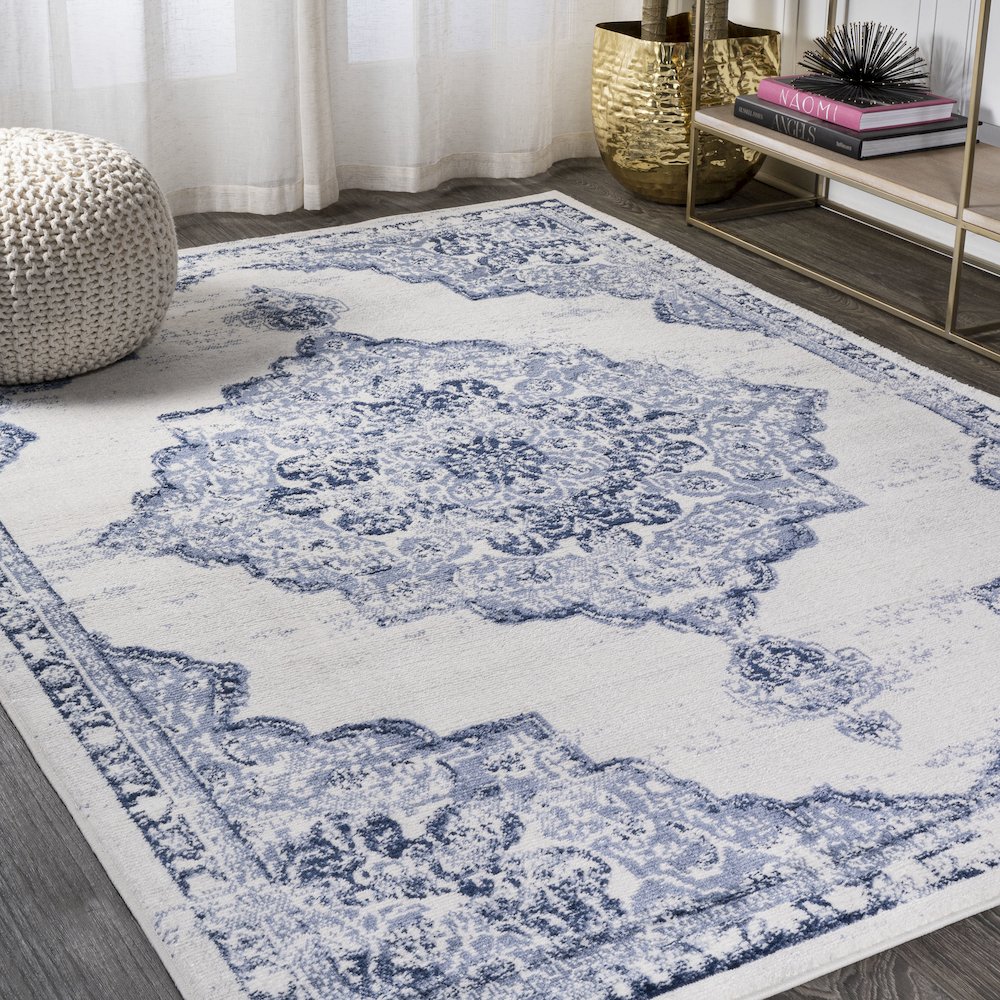 Alhambra Ornate Medallion Modern Area Rug. Picture 2