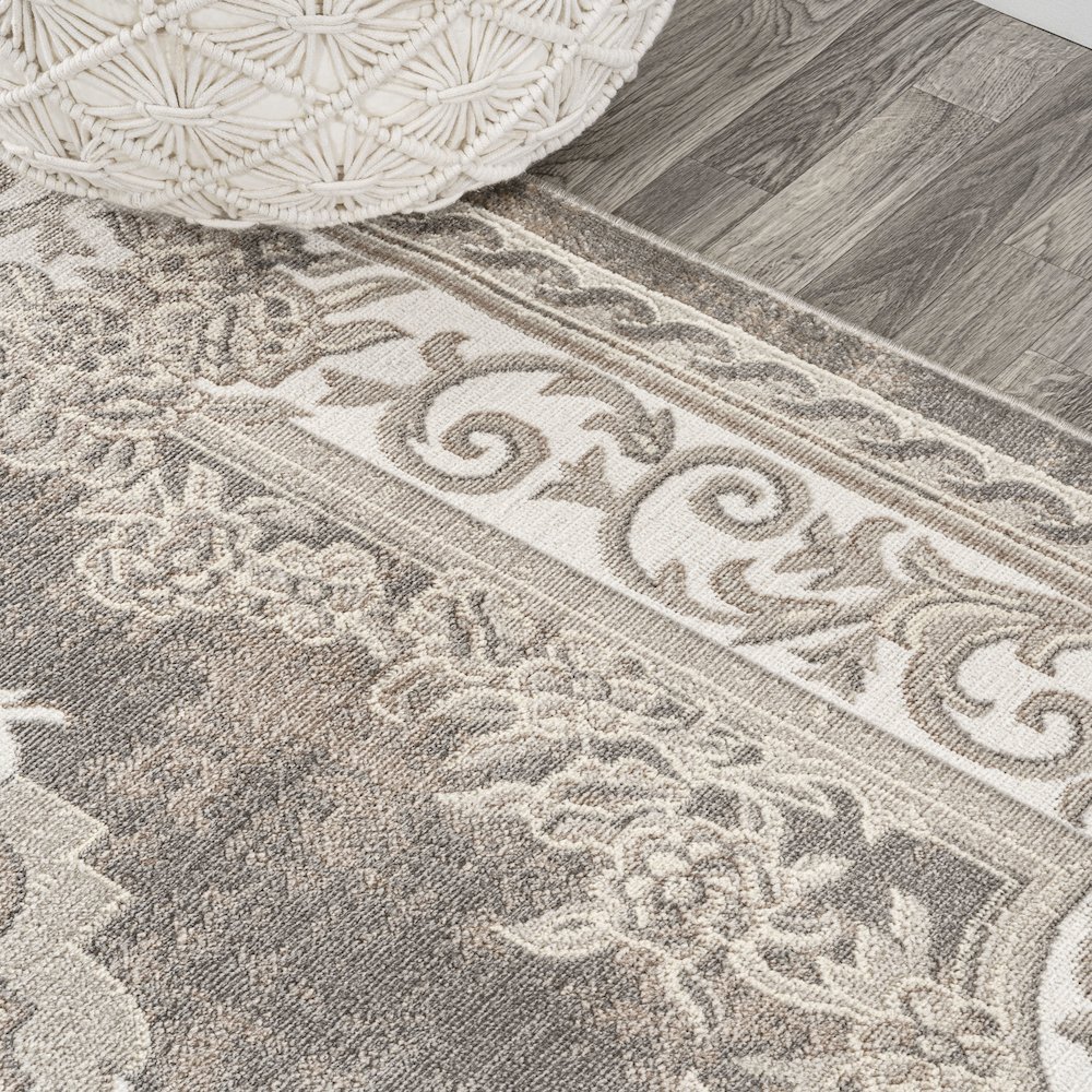 Rosalia Cottage Medallion Area Rug. Picture 7