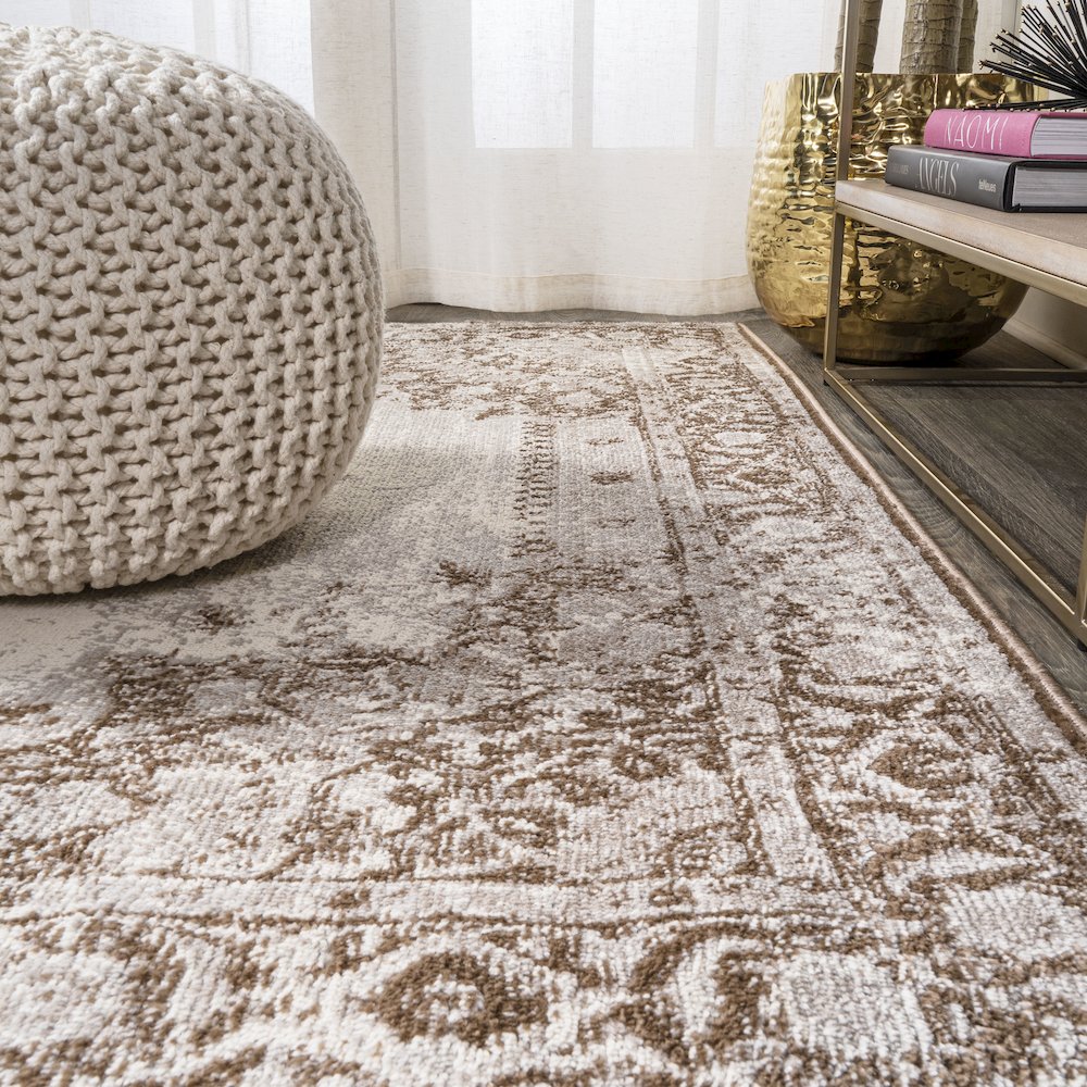 Perfect Rosalia Cottage Medallion Area Rug. Picture 7