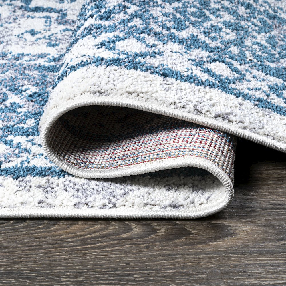 Boho Cottage Medallion Area Rug. Picture 8