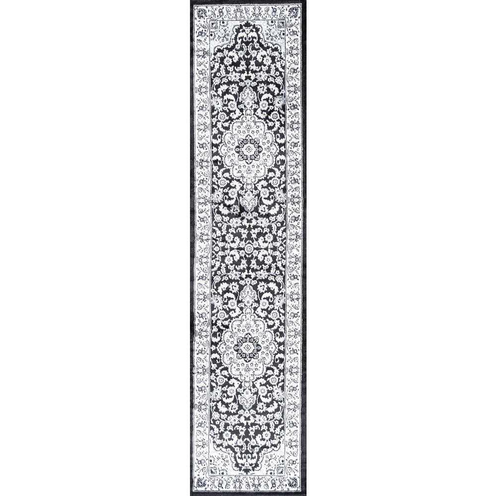 Palmette Modern Persian Floral Area Rug. Picture 1
