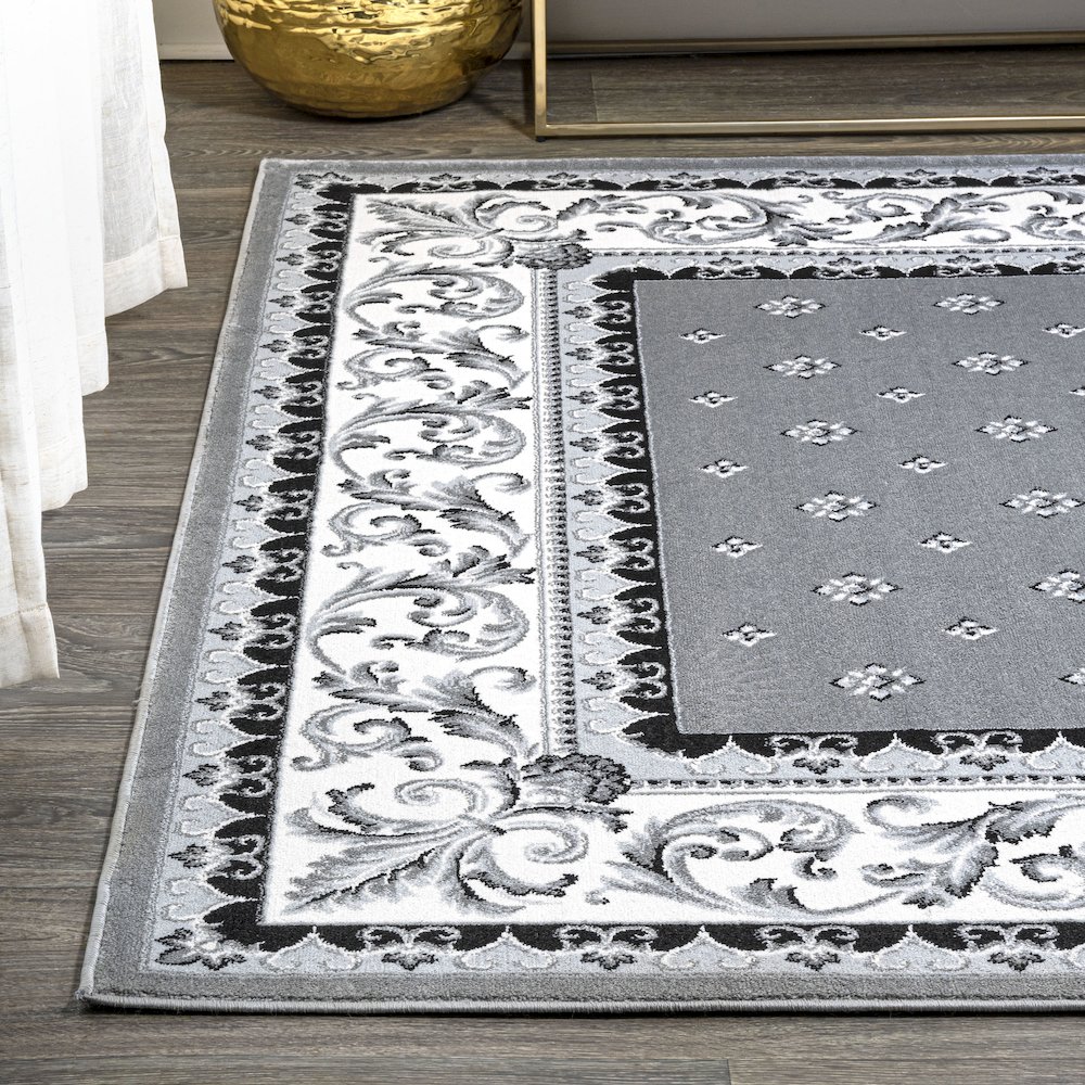Acanthus French Border Area Rug. Picture 3