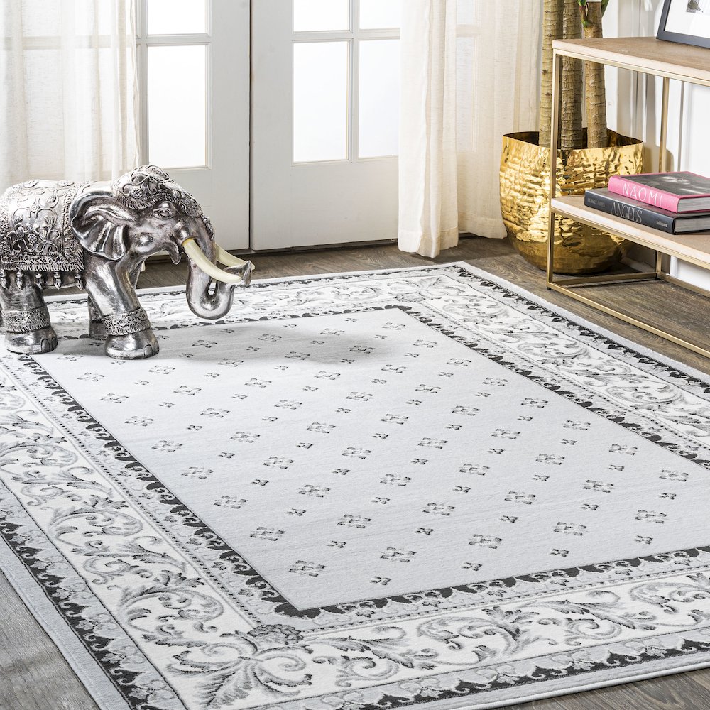 Acanthus French Border Area Rug. Picture 2