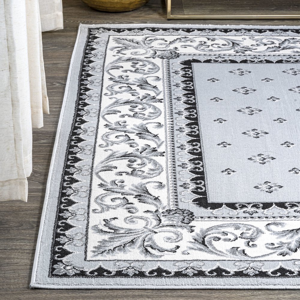 Acanthus French Border Area Rug. Picture 3