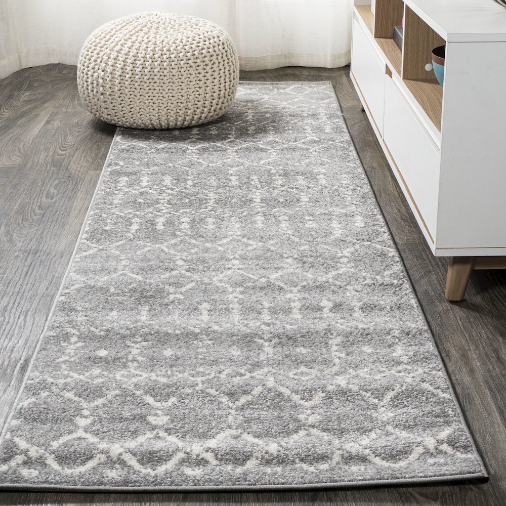 Moroccan Hype Boho Vintage Diamond Area Rug. Picture 2