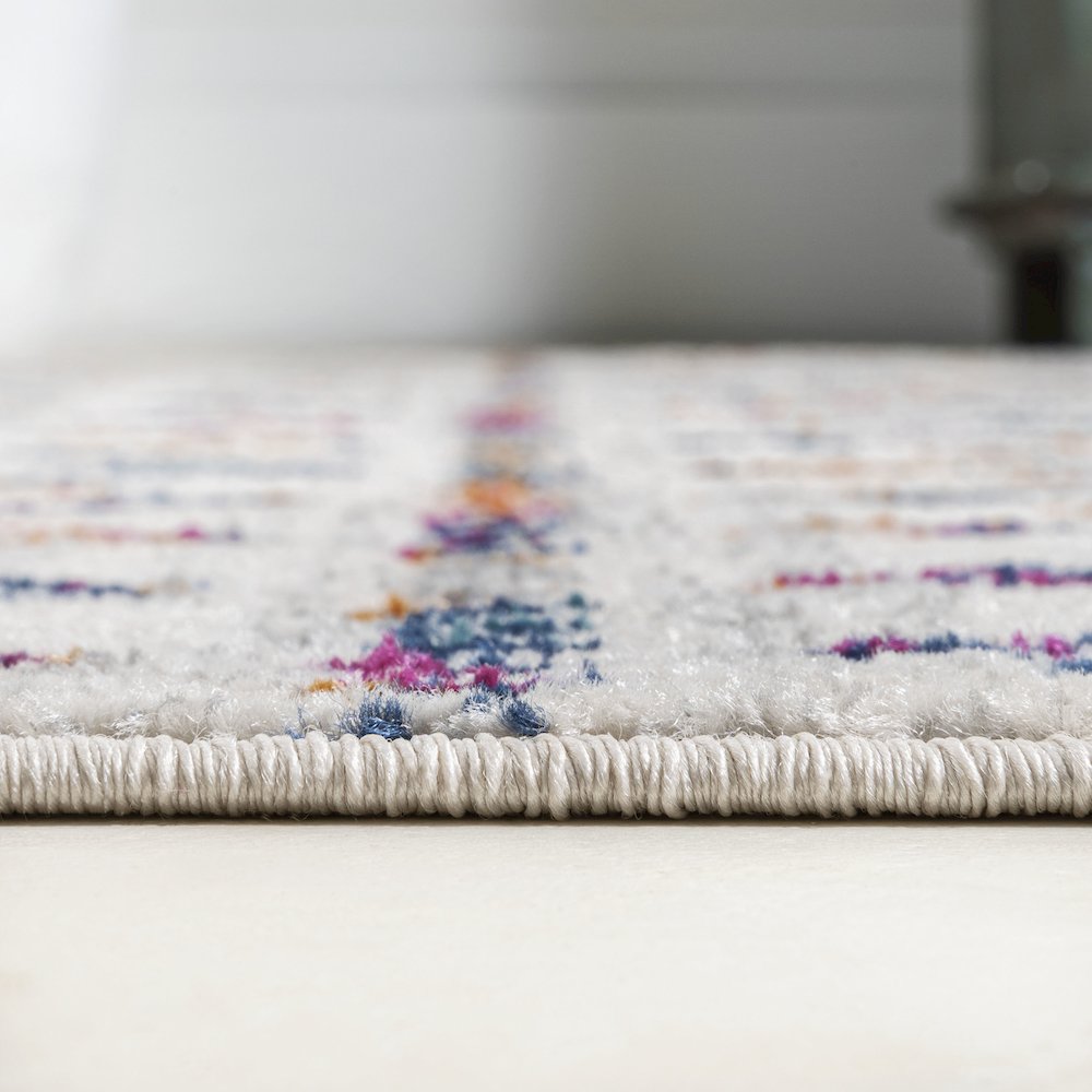 Moroccan Hype Boho Vintage Diamond Area Rug. Picture 12