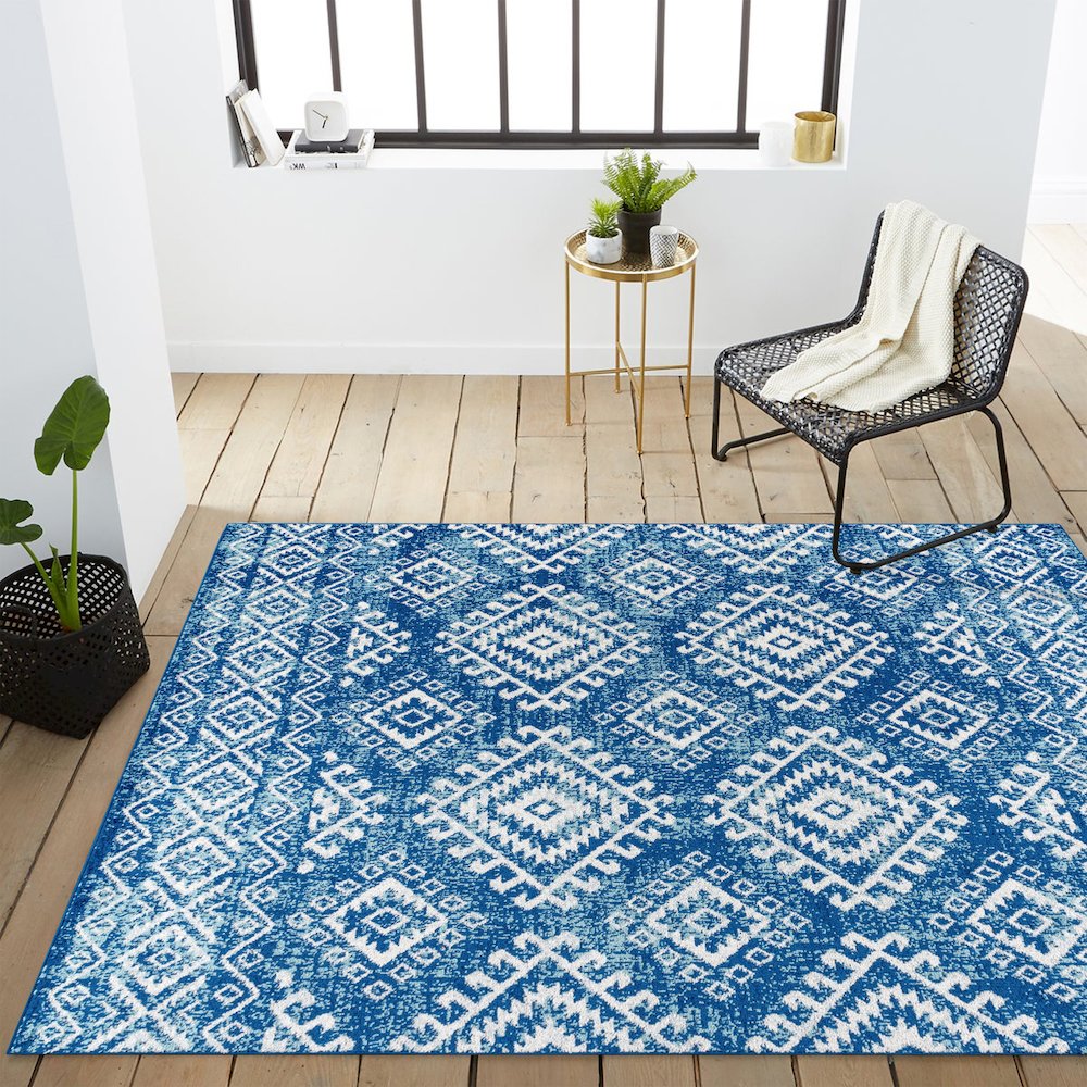Moroccan Hype Boho Vintage Tribal Area Rug. Picture 9