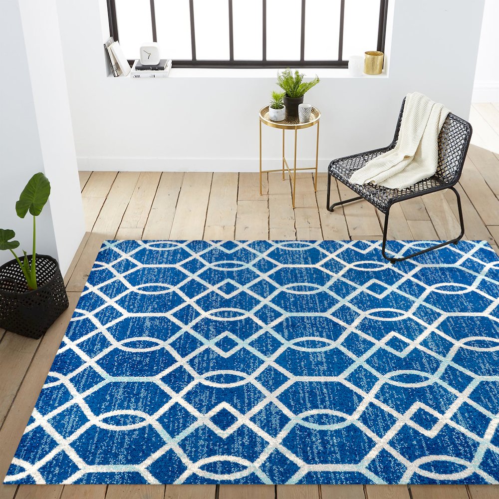 Asilah Ogee Fretwork Area Rug. Picture 10
