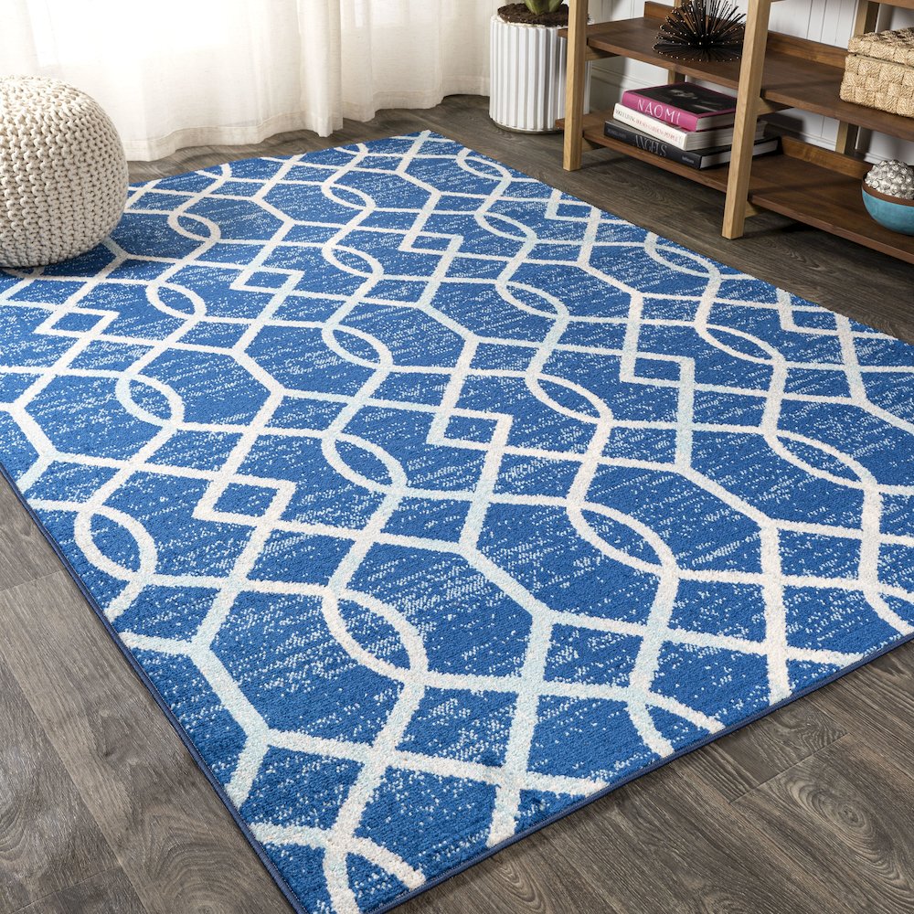 Asilah Ogee Fretwork Area Rug. Picture 2