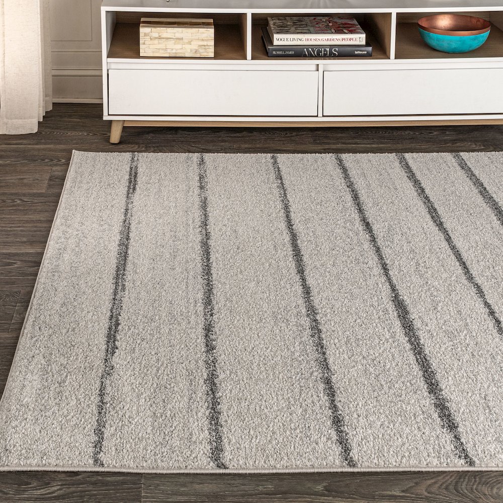 Williamsburg Minimalist Stripe Area Rug. Picture 3