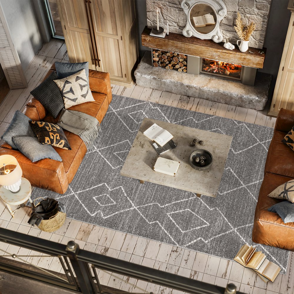 Alia Moroccan Beni Souk Area Rug. Picture 5