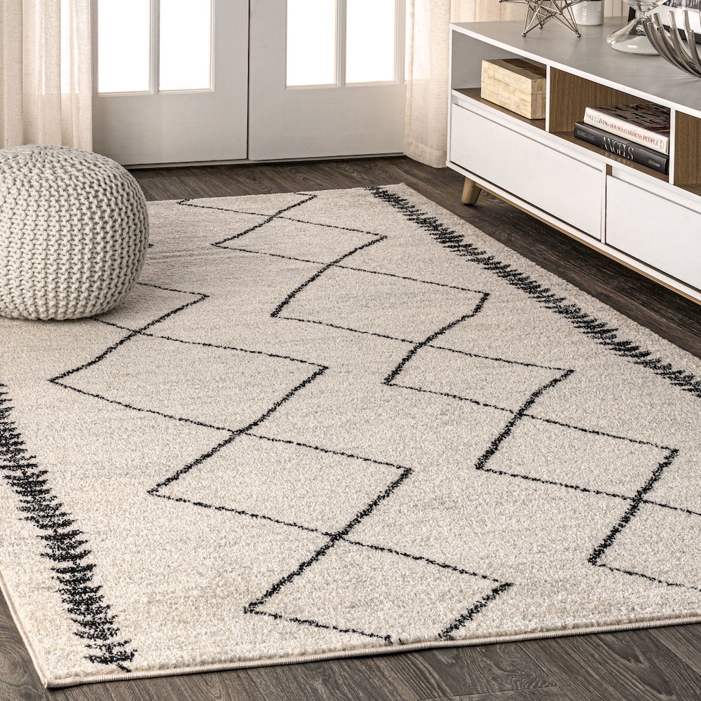 Zaina Moroccan Beni Souk Area Rug. Picture 2