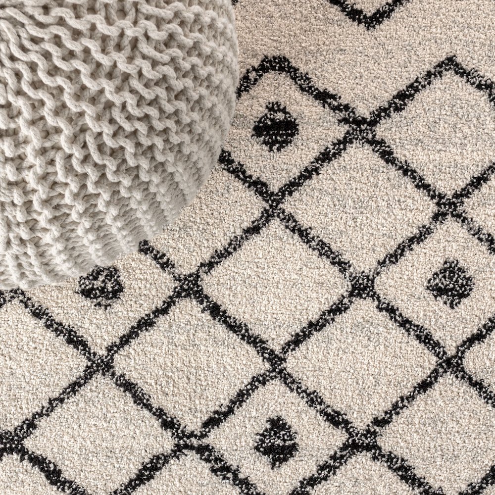 Aksil Moroccan Beni Souk Area Rug. Picture 7