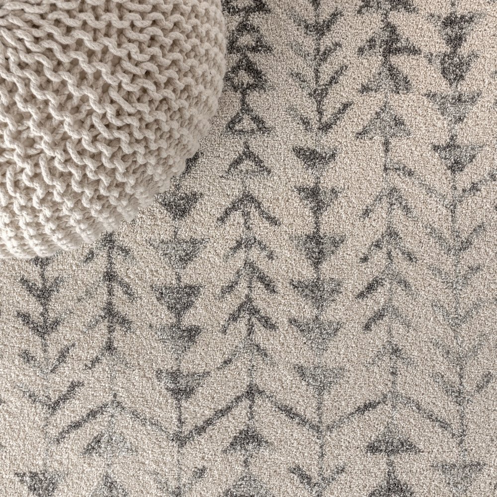 Ziri Moroccan Geometric Area Rug. Picture 7