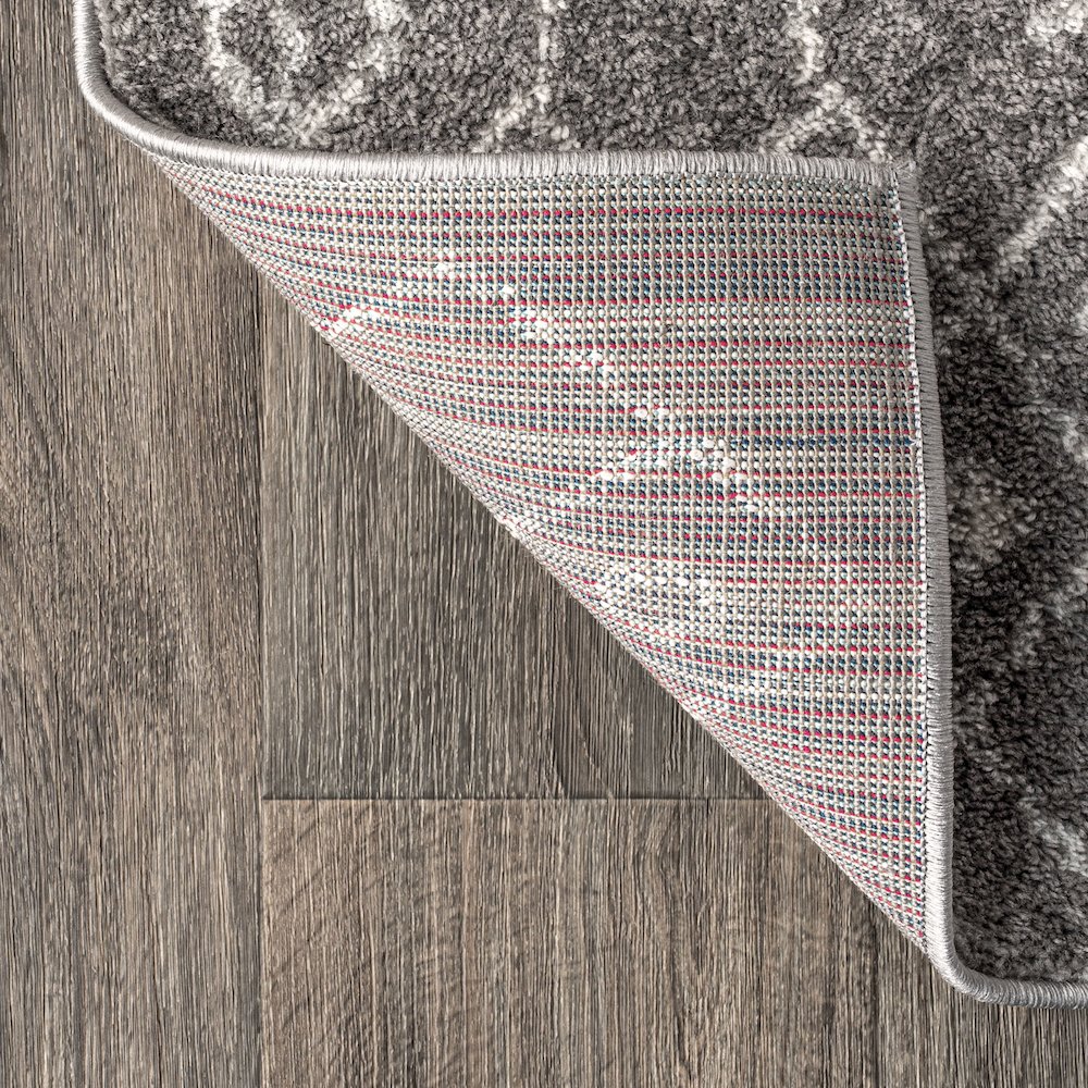 Ziri Moroccan Geometric Area Rug. Picture 6