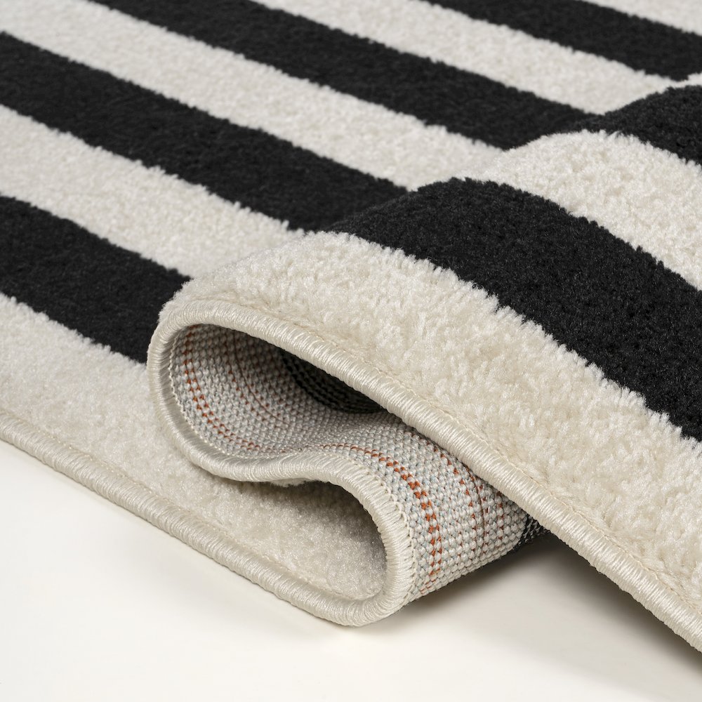 Bandol Modern Classic Mitre Stripe Area Rug. Picture 4