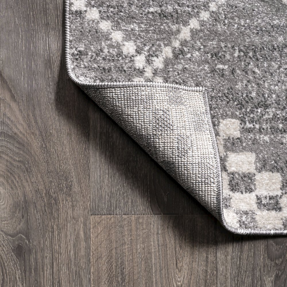 Asilah Moroccan Modern Diamond Area Rug. Picture 3
