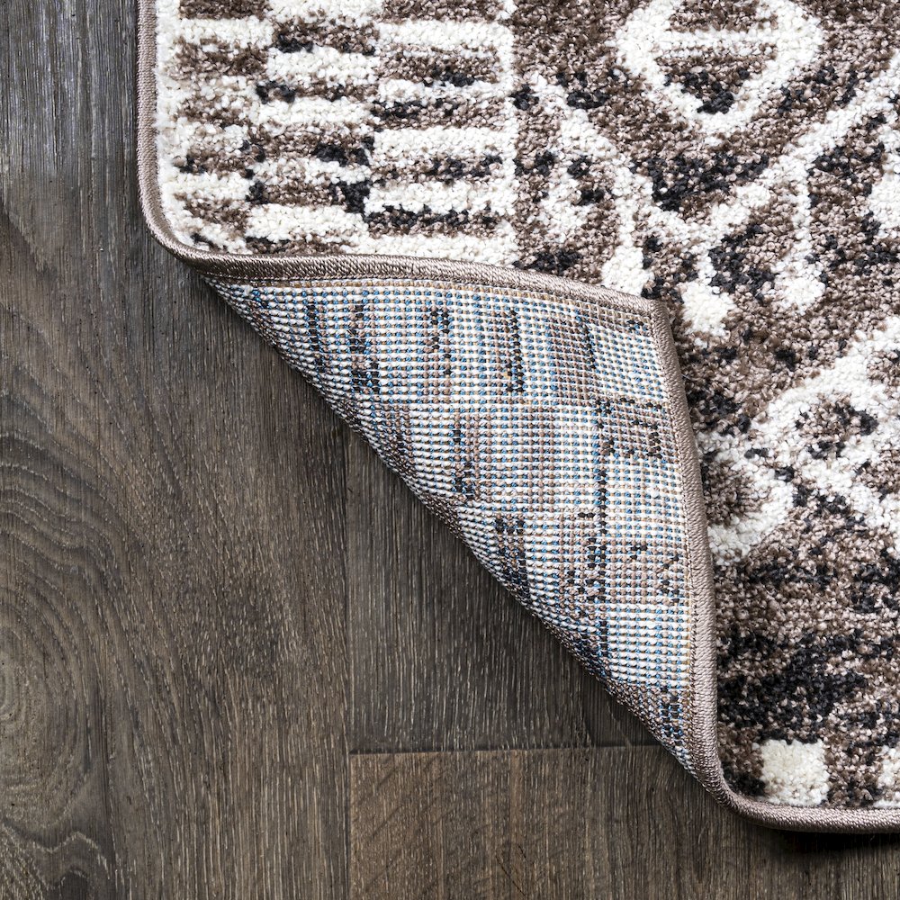 Tayri Modern Tribal Geometric Area Rug. Picture 3