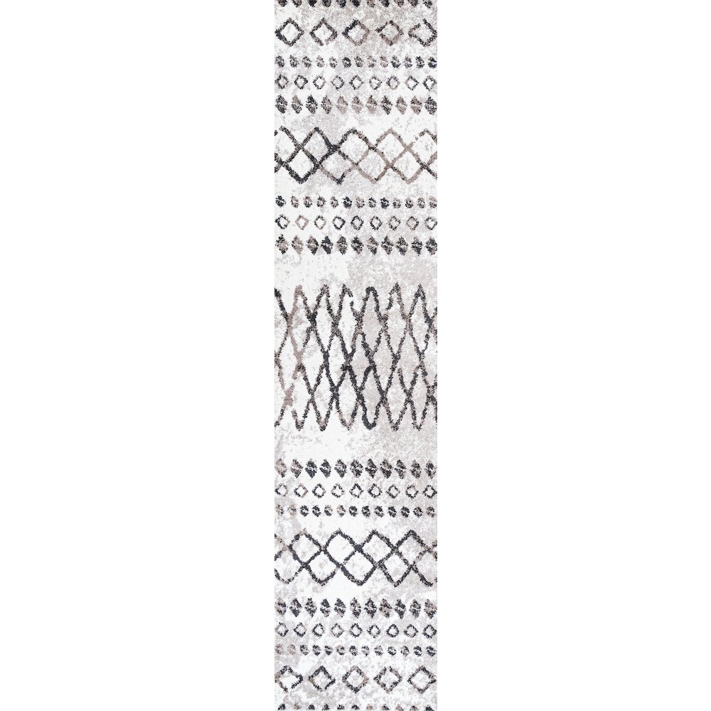 Aksil Moroccan Diamond Area Rug. Picture 1