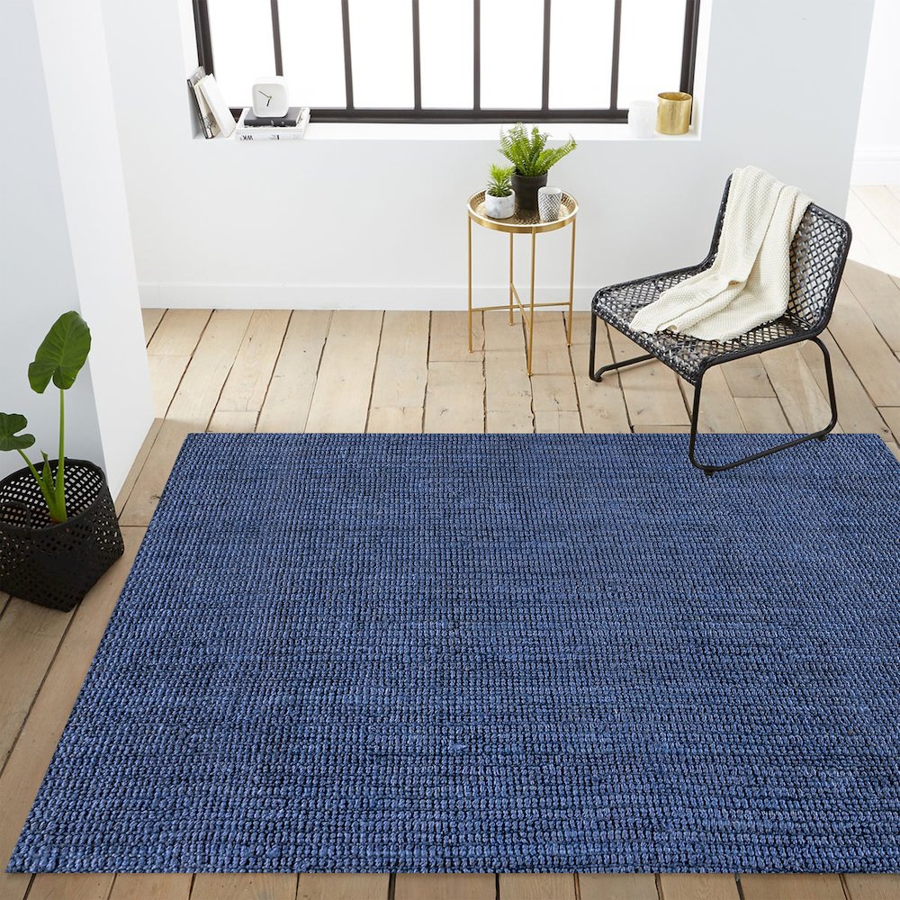 Pata Hand Woven Chunky Jute Area Rug. Picture 8